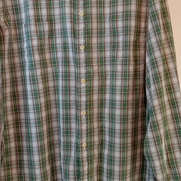 Abercrombie & Fitch Button Down Long Sleeve Shirt 100% Cotton Men's Sz XL NICE! - Picture 6 of 12